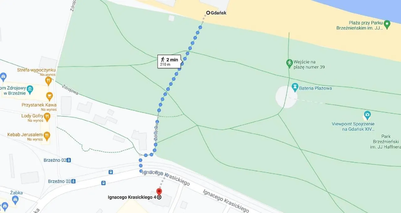 Apartmán Studio Przy Plazy Gdaňsk Polsko